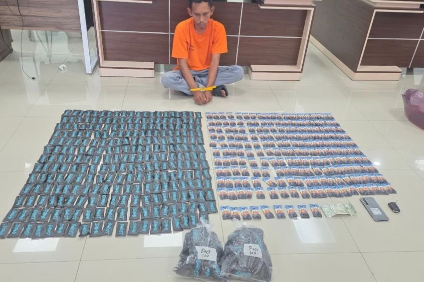 Sembunyi di Dasbor Innova demi Pasok Aceh, Kurir 668 Vape Etomidate Disergap Polda Sumut