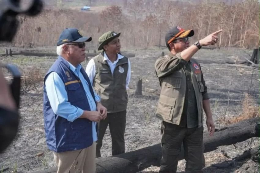 Darurat Karhutla Kaltim 4.000 Lebih Hektare Lahan Hangus Terbakar, Pengamanan Kawasan IKN Jadi Prioritas Utama
