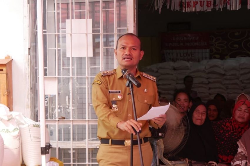 Tinjau Penyaluran Bantuan Pangan, Wali Kota Tanjungbalai: Beras Wajib Dibawa Pulang, Jangan Dijual
