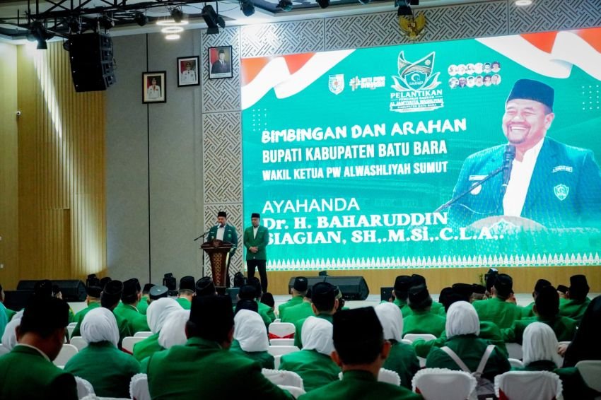 Pelantikan Pengurus PD - Al Washliyah Batu Bara: Serukan Menjaga Akidah dan Moral di Era AI