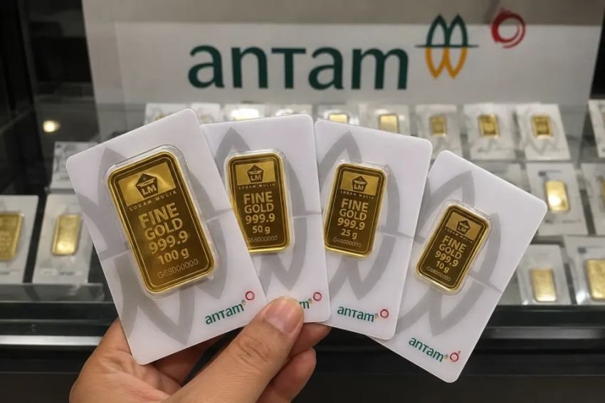 Update Harga Emas Antam Hari Ini: Naik Tipis Rp1.000 Menjadi Rp2,593 Juta per Gram