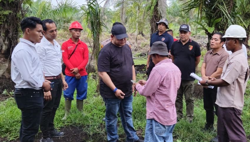 Karhutla di HGU PT Nafasindo Diselidiki, Polda Aceh Turun Langsung ke TKP