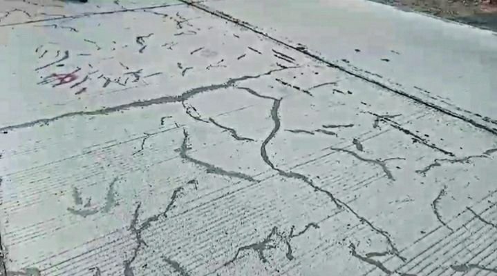 Viral di Medsos, Jalan Rigid Beton Babakan-Jatibogor Rusak, Penyedia Jasa Siap Perbaiki Tanpa Dibayar