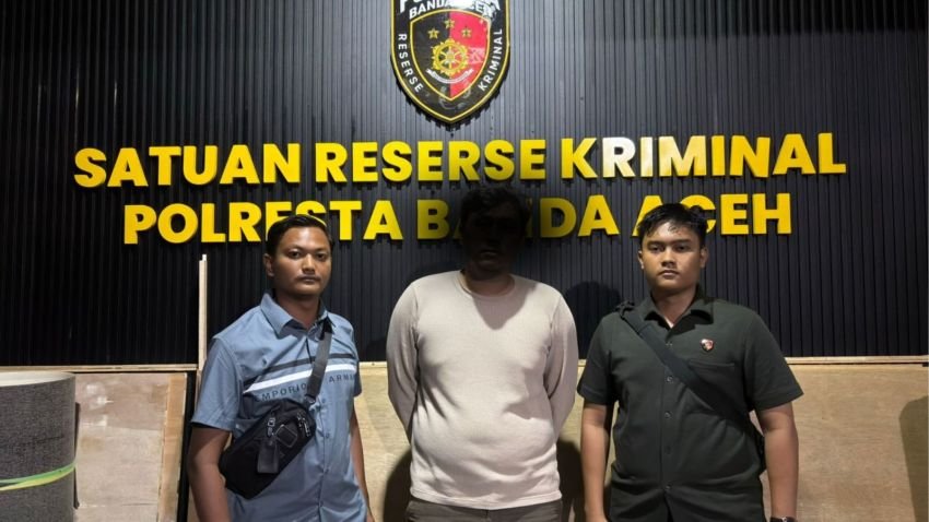 Digadai Rp16 Juta Tanpa Izin, Pelaku Penggelapan Mobil Rental di Banda Aceh Diciduk Polisi