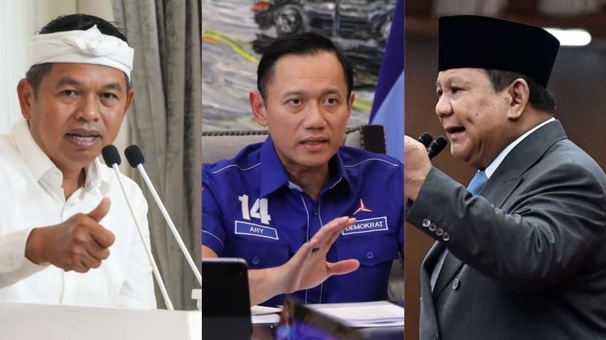 AHY Disebut Beri Sinyal Pilpres 2029, PDI-P: Harus Kerja Keras Kejar Dedi Mulyadi dan Prabowo