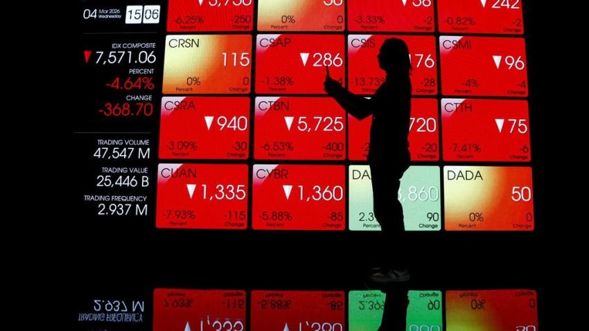 IHSG Awal Pekan Merah di Level 6.209, Sektor Tekno Anjlok Parah