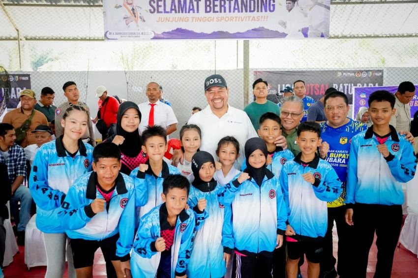Bupati Batu Bara Buka Kejuaraan Karate INKANAS, 325 Atlet Pelajar dari 12 Daerah se-Sumut Bertanding
