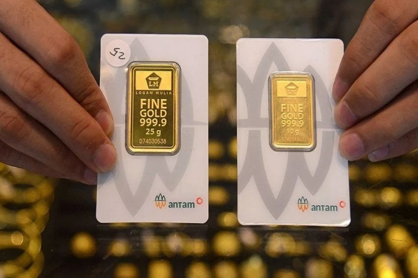 Emas Antam Melorot Lagi, Kini di Bawah Rp2,7 Juta per Gram