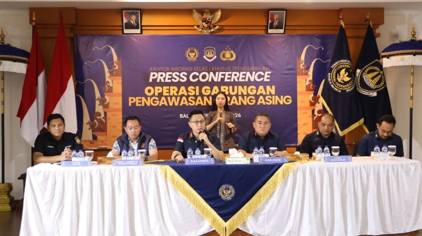 Operasi Gabungan di Badung: Imigrasi Amankan 13 WNA Diduga Salahgunakan Izin Tinggal, Ada yang Overstay hingga Ratusan Hari
