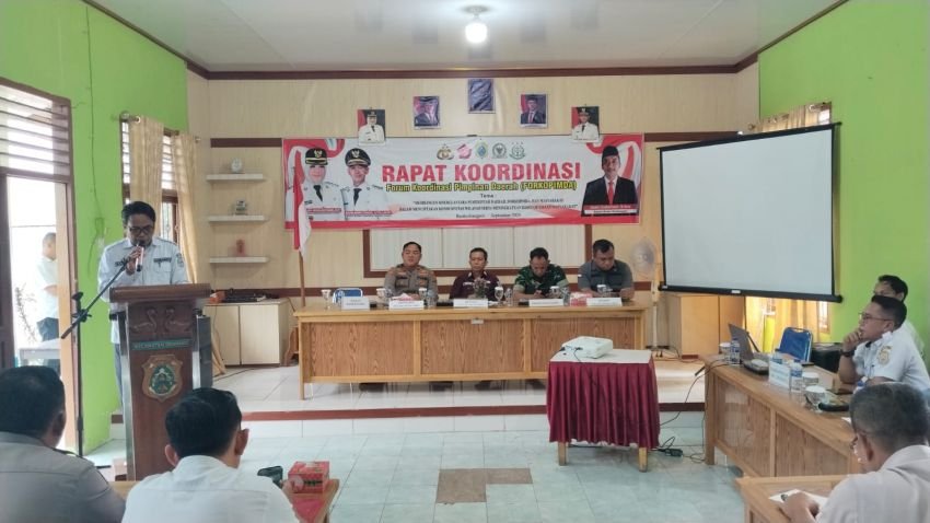 Kesbangpol Tanjab Timur Gelar Rakor Forkopimda, Perkuat Sinergi Jaga Kondusivitas Daerah
