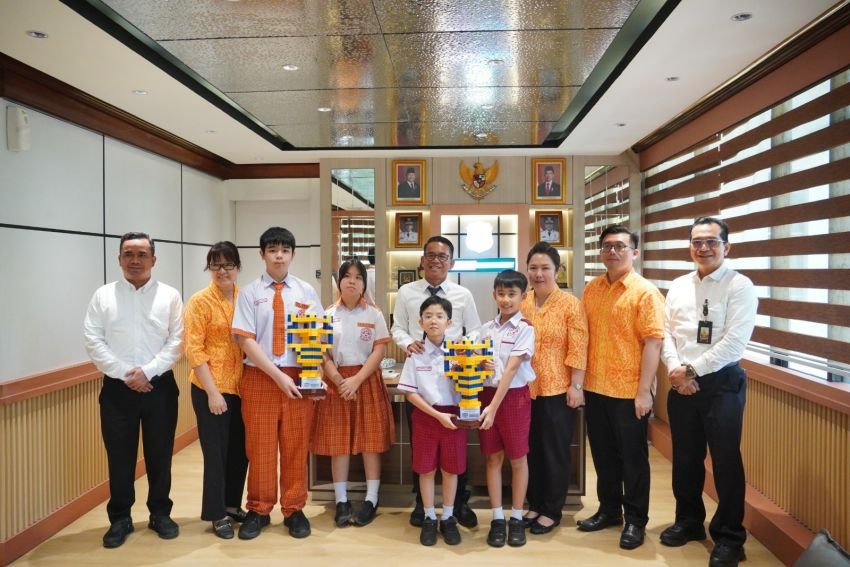 Wakil Wali Kota Medan Apresiasi Siswa Nanyang Zhi Hui, Borong Prestasi di Kompetisi Robotik Internasional