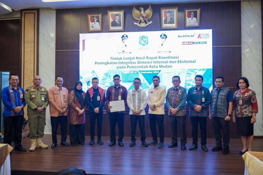 Tindak Lanjut Rakor Integritas, Pemko Medan Minta OPD Segera Selesaikan Pekerjaan yang Belum Tuntas