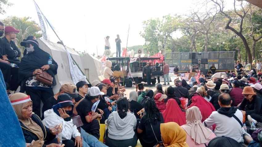3.001 Massa ATUR Jakarta Geruduk Istana, Warga Kelapa Dua Wetan Desak Pemerintah Tetapkan Wilayahnya sebagai Lokasi Reforma Agraria