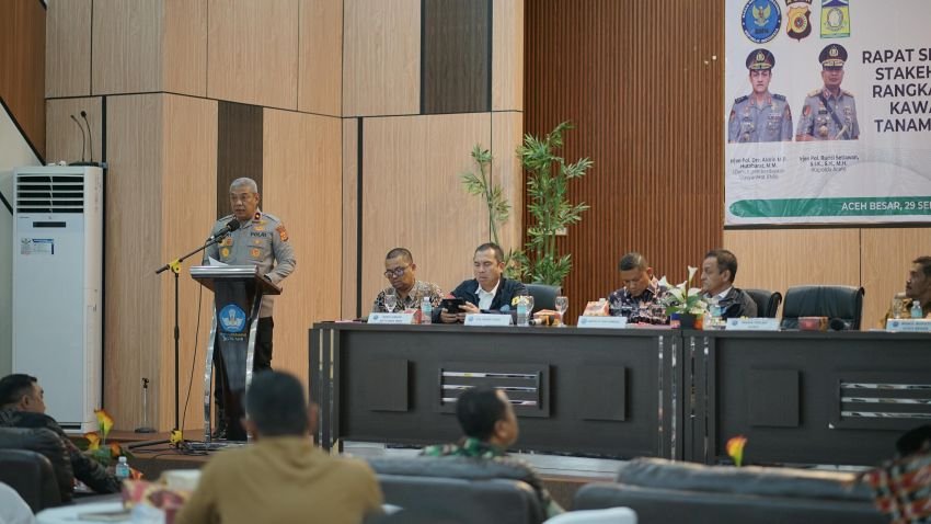 Aceh Besar Jadi Fokus Penanganan Kawasan Rawan Tanaman Terlarang, Polda Aceh dan BNN Perkuat Sinergi