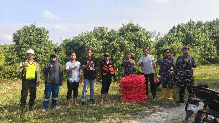 TNI AL Gagalkan Dugaan Pencurian Avtur untuk Bandara Kualanamu di Deli Serdang, Selang 400 Meter Diamankan