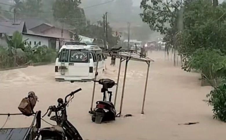 Sejumlah Wilayah Tapteng Dilanda Banjir, BPBD Evakuasi 37 Warga