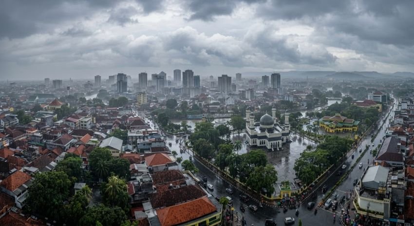 Prakiraan Cuaca Sumatera Utara Kamis 3 September 2026: Langkat dan Binjai Berpotensi Hujan Sedang