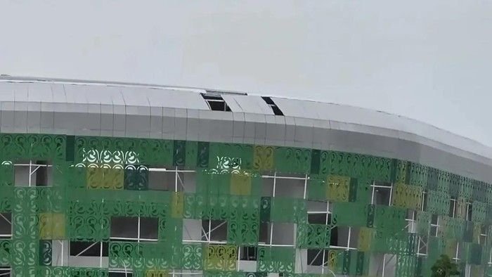 Atap Stadion Utama Sumut Disebut Rusak dan Dibiarkan, Dispora Sumut Buka Suara