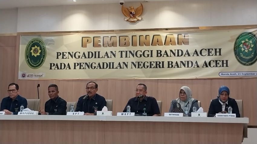 KPT Banda Aceh Ingatkan Hakim Jangan Obral Putusan Bebas: Bebaskan Jika Memang Tak Terbukti