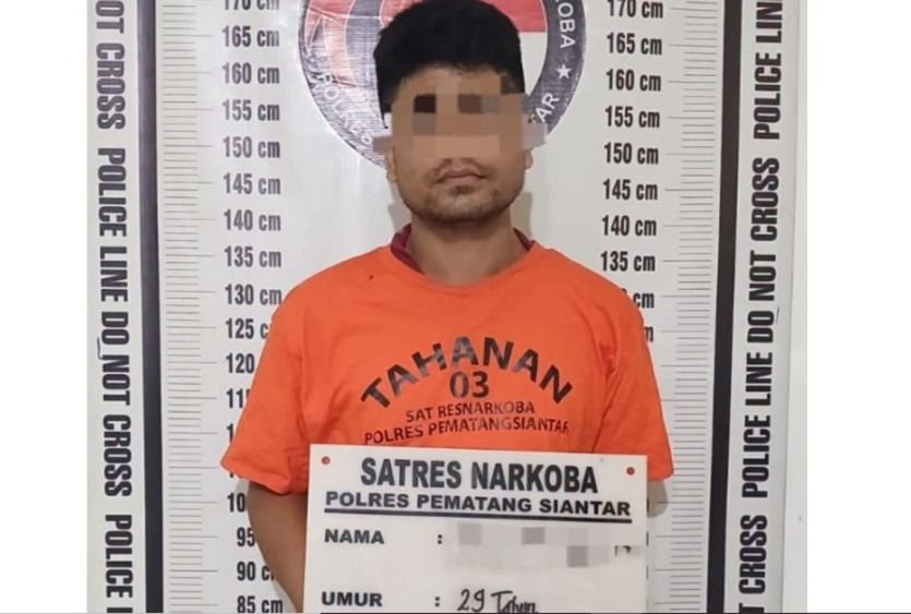 Sembunyikan 21,55 Gram Sabu di Tiang Ranjang dan Jok Motor, Pria di Siantar Diciduk Polisi