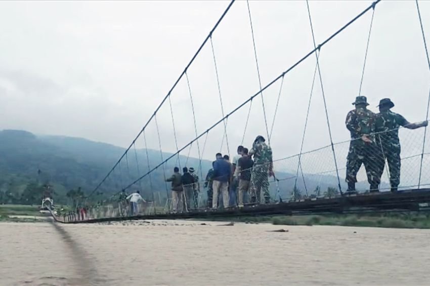 Jembatan Gantung 265 Meter di Aceh Tenggara Rampung, Akses Warga Kembali Terbuka