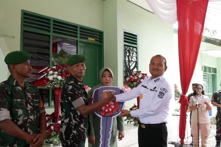 Wali Kota Mahyaruddin Salim Resmikan Perumahan Dinas Makoramil 17/DB Kodim 0208/Asahan