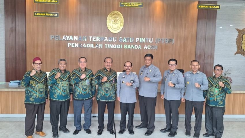 Pengadilan Tinggi Banda Aceh Dukung Penyelesaian Sengketa Lewat Peradilan Adat Gampong, Siap Perkuat Kerja Sama dengan Kanwil Hukum