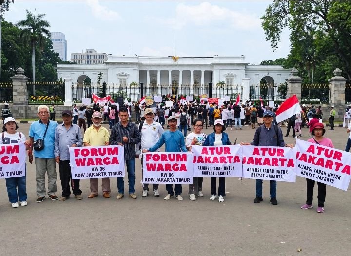 ATUR Jakarta Bawa Tujuh Tuntutan ke Pemerintah: Tanah untuk Rakyat, Bukan untuk Mafia!