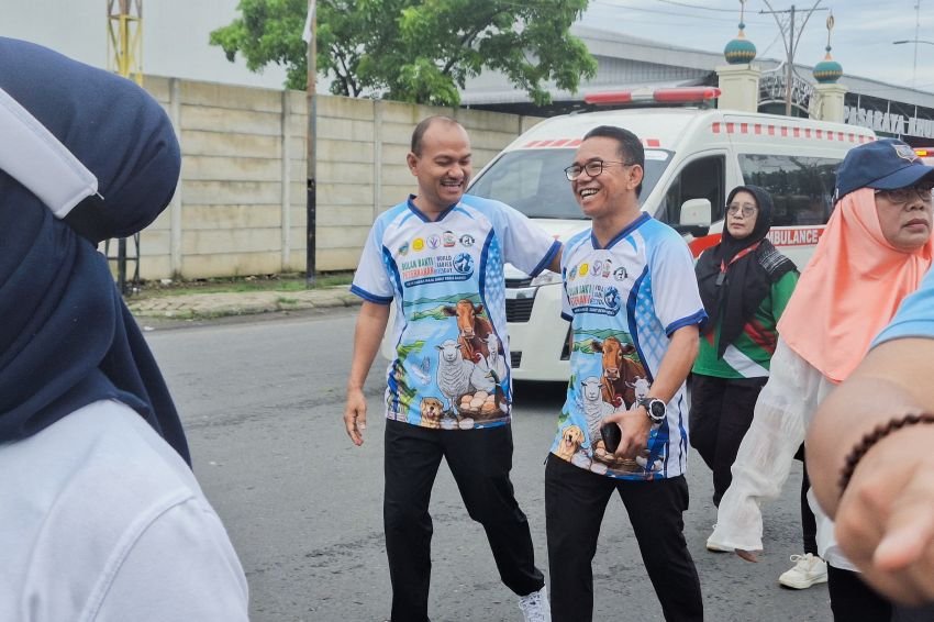 Lepas Jalan Santai World Rabies Day, Pemko Medan Siap All Out Garansi Sumut Bebas Rabies 2030