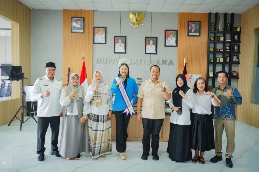 Dua Putri Berprestasi Batu Bara Siap Bawa Nama Daerah ke Kancah Nasional, Bupati Dorong Promosi Pariwisata dan UMKM
