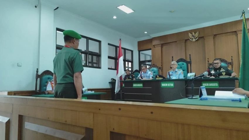 5 Kali Pesan Sabu ke Mantan Pacar via Cargo Pesawat, Kolonel TNI Harfan Bahar Diadili di Medan