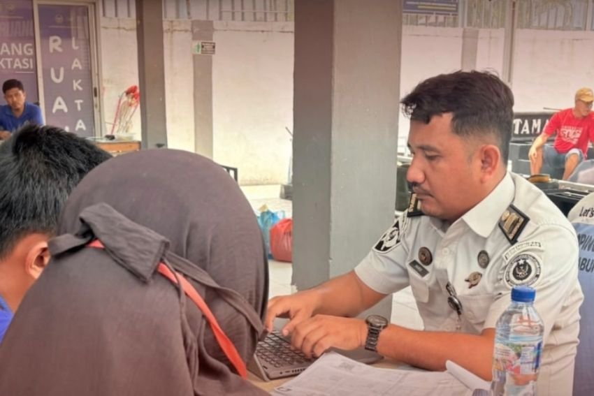 Dukung Pemenuhan Hak Integrasi WBP, Lapas Labuhan Ruku Gandeng Bapas Medan Gelar Litmas bagi 36 Warga Binaan