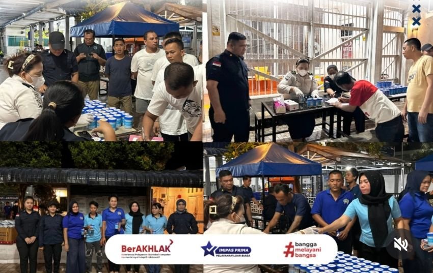 Lapas Labuhan Ruku Bersama APH Gelar Razia Gabungan dan Tes Urine terhadap 100 WBP, Hasilnya Nihil Narkoba
