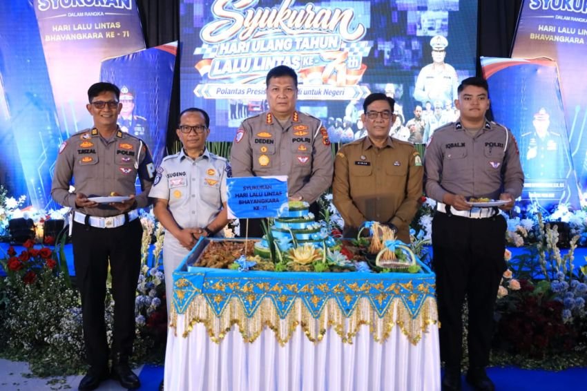HUT ke-71 Lalu Lintas Bhayangkara, Ditlantas Polda Aceh Perkuat Komitmen Layanan Humanis dan Transparan