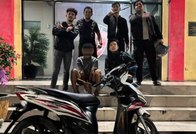 Cuma 40 Menit Tim Macan Belawan Ringkus Begal Bersajam yang Rampok Opang di Martubung
