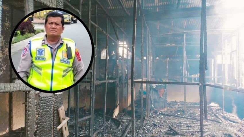 Tragis! Polisi di Dairi Meninggal Dunia Usai Bantu Evakuasi Korban Kebakaran