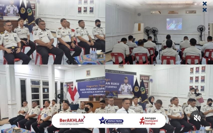 Perkuat Kinerja Organisasi, Lapas Labuhan Ruku Ikuti Rapat Koordinasi Kemenimipas Tahun 2026 secara Virtual