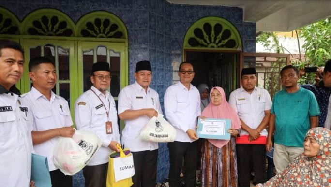 Wakil Wali Kota Tanjungbalai Turun Langsung, Korban Kebakaran Dapat Bantuan dan Uang Sewa