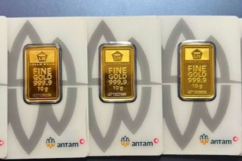 Turun Lagi Harga Emas Antam Terpangkas Rp 5.000, Cek Rincian Lengkap Hari Ini