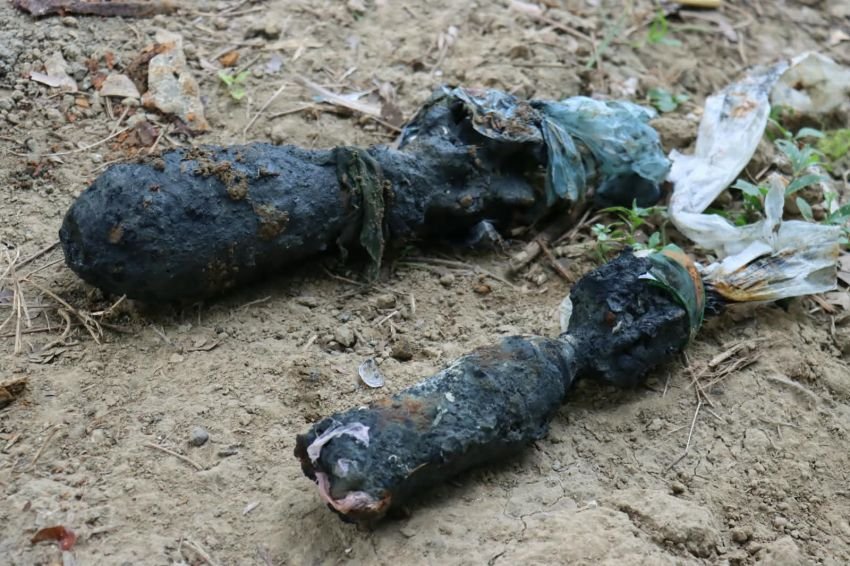 Cari Tiram di Krueng Aceh, Warga Banda Aceh Geger Temukan 2 Mortir Diduga Sisa Konflik