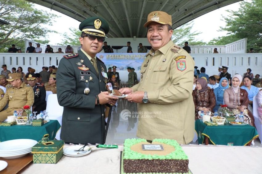 HUT ke-81 TNI di Kisaran, Bupati Asahan: TNI Harus Terus Hadir di Tengah Masyarakat