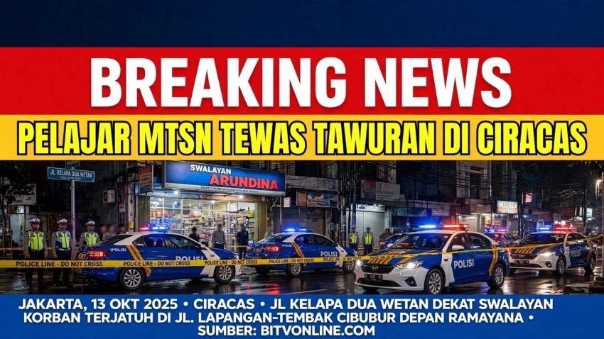 Diduga Dipicu Saling Ejek di Instagram, Tawuran Remaja di Ciracas Tewaskan Pelajar