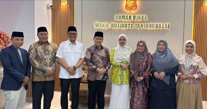 Jelang Pelantikan PD Fahmi Ummi, Wamenag RI Silaturahmi dengan Wakil Wali Kota Tanjungbalai