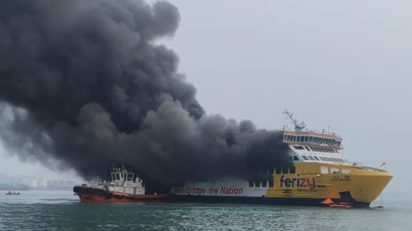 Buntut KMP Batumandi Terbakar di Merak, Polisi Turun Tangan Usut Pemicu Api