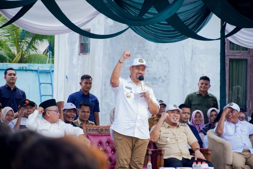 Bupati Batu Bara Baharuddin Siagian Buka Turnamen Sepak Takraw Reguder Cup 2026, Terminal C Bakal Jadi Pusat Olahraga dan UMKM