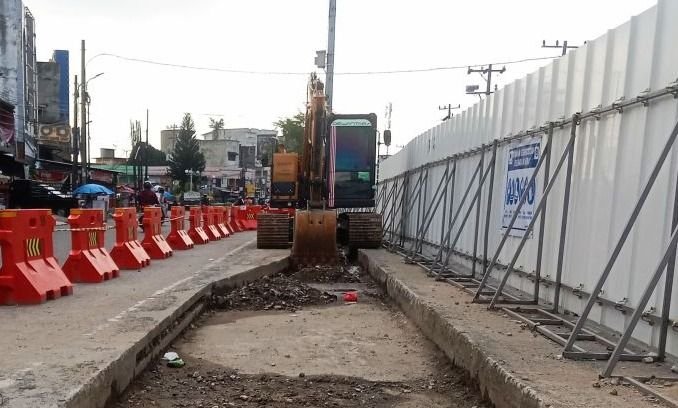 Pembangunan BRT Mebidang Bikin Medan Macet, Driver Ojol dan Taksi Online Keluhkan BBM Boros