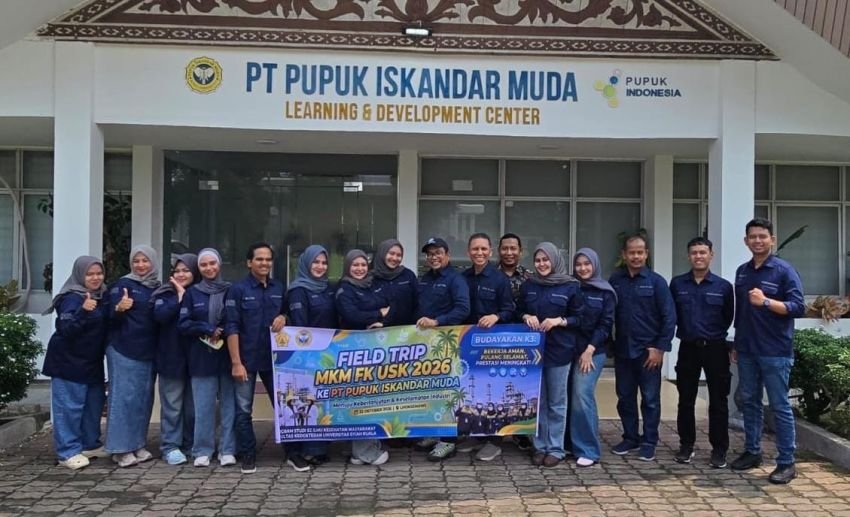 Perkuat 'Link and Match' Kampus-Industri, Mahasiswa Magister USK Pelajari Sistem K3 di PT PIM