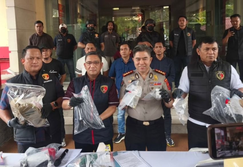 Penembakan Donny Pacek di Deli Serdang, Polda Sumut Tetapkan Empat Tersangka Kasus Senjata Api Rakitan