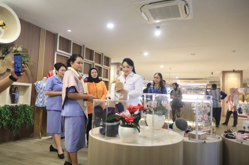 Galeri Mustika Deli Tampung 150 UMKM, Airin Rico Waas Buka Peluang Kolaborasi dengan PIA Ardhya Garini