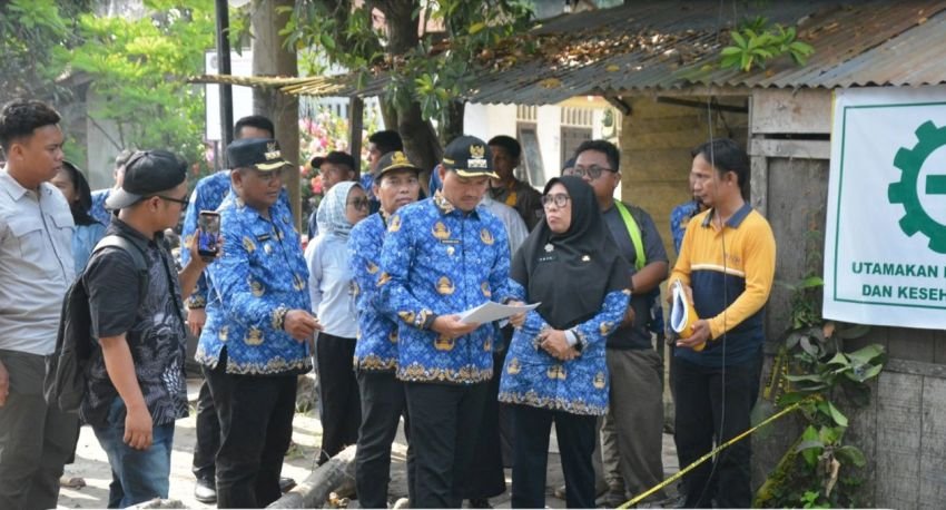 Jawab Keluhan Warga Wali Kota Tanjungbalai Garansi Jembatan Keropos Pulo Simardan Kelar Desember